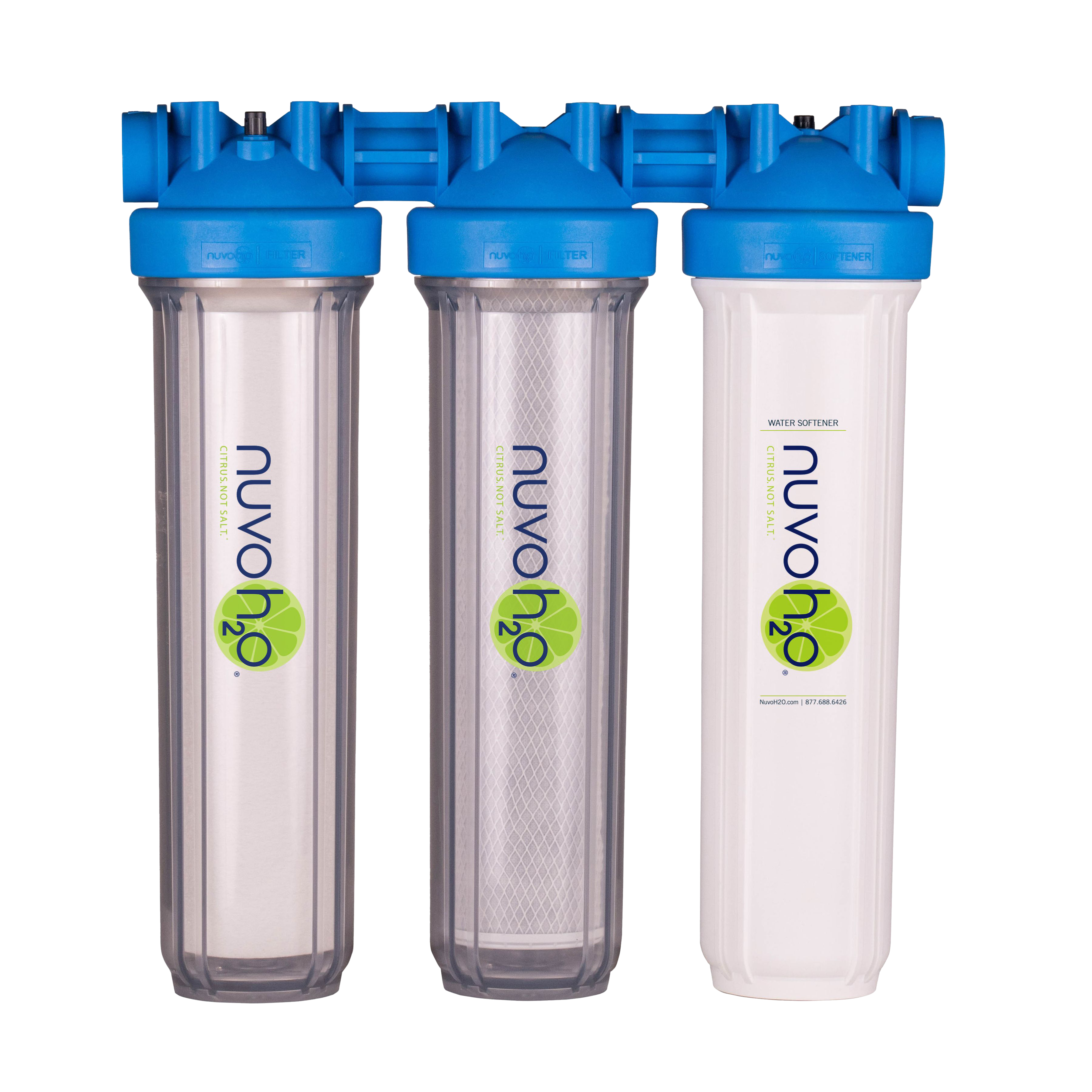 whole home trio water softener system