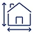 home dimensions icon