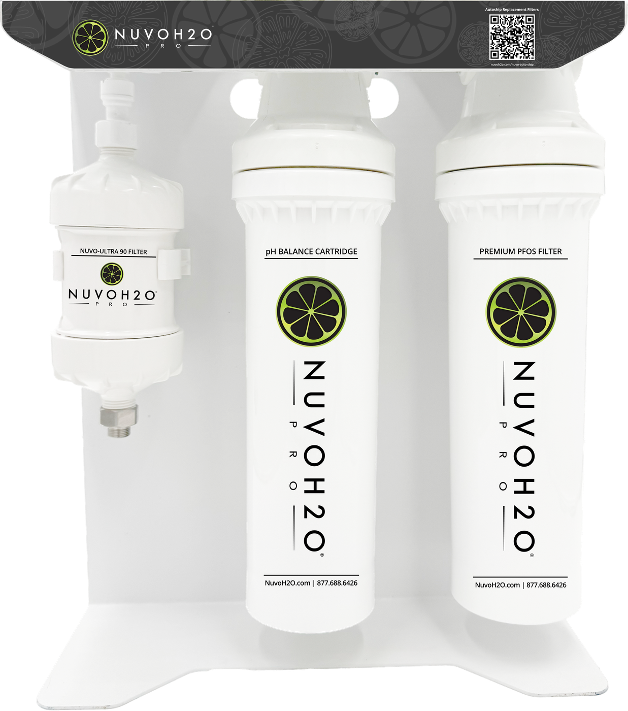 NuvoLuxe Pro under-sink water purification system