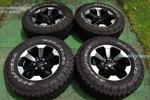 18" Dodge Ram 1500 REBEL OEM Factory Wheels Tires 2020 2021