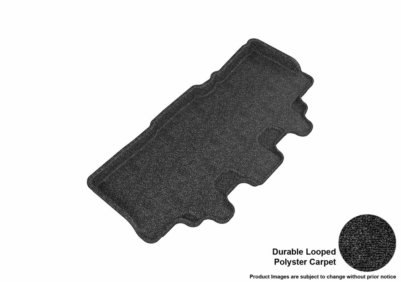 20062010 Jeep Commander Floor Mat 3rd Rear Row Classic Black