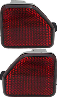 2018 Jeep Wrangler Rear Reflectors - Driver Left and Passenger Right Side