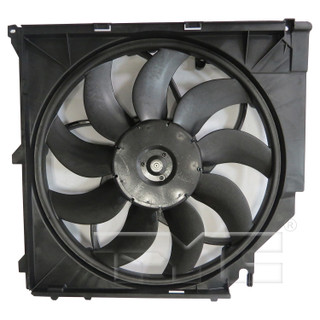 2005 BMW X3 Dual Radiator and Condenser Fan Assembly 3.0L 6 Cylinder