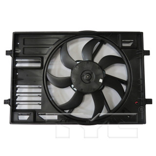 2019 Volkswagen Jetta Dual Radiator and Condenser Fan Assembly