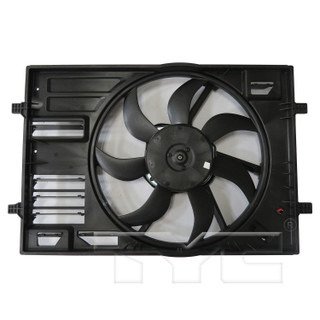 2016 Volkswagen GTI Dual Radiator and Condenser Fan Assembly