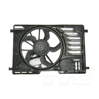 2014 Ford Escape Dual Radiator and Condenser Fan Assembly 1.6L 4 Cylinder