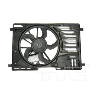 2017 Ford Focus ST Dual Radiator and Condenser Fan Assembly