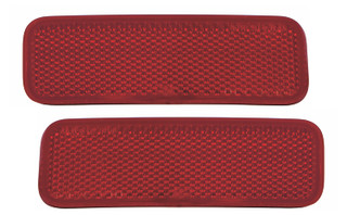 2017 Ford Transit Connect Bumper Reflector Rear Pair Set Left Driver and Passenger Right Side