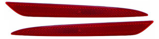 2018 Ford Fusion Bumper Reflector Rear Pair Set Left Driver and Passenger Right Side