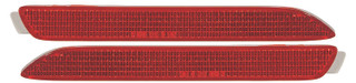2018 Toyota Sienna Reflector Assembly Rear Pair Set Left Driver and Passenger Right Side