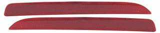 2017 Ford Explorer Bumper Reflector Rear Pair Set Left Driver and Passenger Right Side