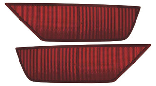 2016 Ford Escape Bumper Reflector Rear Pair Set Left Driver and Passenger Right Side