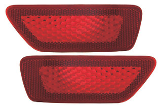 2015 Dodge Journey Bumper Reflector Rear Pair Set Left Driver and Passenger Right Side