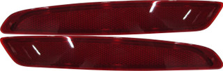 2014 Ford Fiesta Rear Reflectors - Driver Left and Passenger Right Side FO1184108,FO1185108