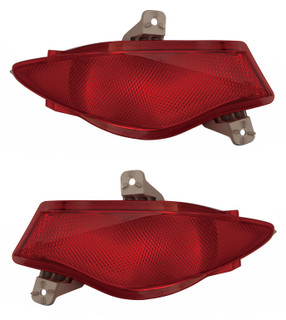 2010 Mazda CX-7 Rear Reflectors - Driver Left and Passenger Right Side MA2892100,MA2893100