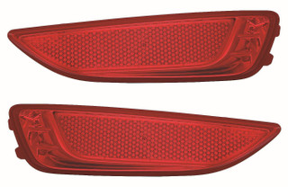 2015 Hyundai Accent Hatchback Rear Reflectors - Driver Left and Passenger Right Side
