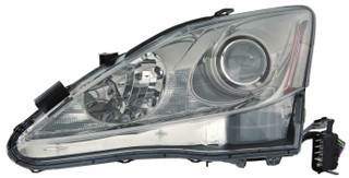 2011-2013 Lexus IS350 Headlight Driver Left Side Halogen With F Sport Package LX2518131