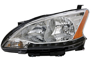 2013-2015 Nissan Sentra Headlight Driver Left Side Halogen
