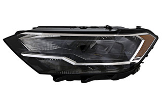 2019-2020 Volkswagen Jetta Headlight Driver Left Side Halogen Black Trim