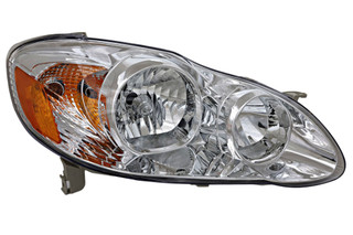 2005-2008 Toyota Corolla CE/LE Headlight Passenger Right Side Halogen USA Built