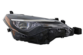 2017-2019 Toyota Corolla CE/L/LE/LE Eco Headlight Passenger Right Side LED