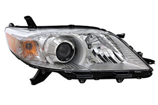 2011-2019 Toyota Sienna Base/LE/XLE Headlight Passenger Right Side Halogen