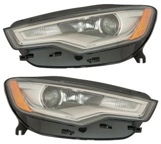 2012-2018 Audi A6 Headlights Driver Left and Passenger Right Side HID/Xenon