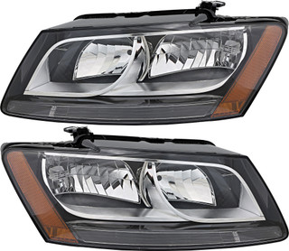 2009-2012 Audi SQ5 Headlights Driver Left and Passenger Right Side Halogen