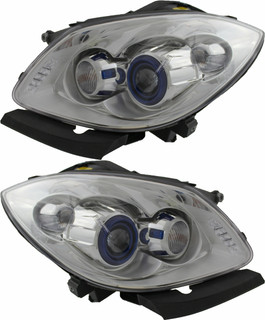 2008-2012 Buick Enclave Headlights Driver Left and Passenger Right Side HID/Xenon Without Audo Adjust