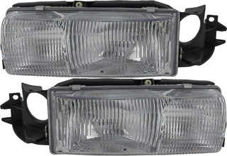 1991-1996 Buick Roadmaster Wagon Headlights Driver Left and Passenger Right Side Halogen