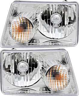 2004-2011 Ford Ranger Headlights Driver Left and Passenger Right Side Halogen