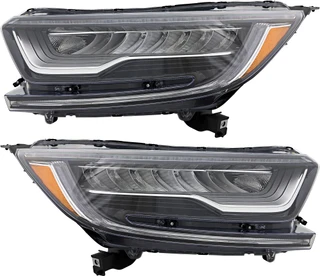 2020-2021 Honda CRV Touring Headlights Driver Left and Passenger Right Side LED NA Built