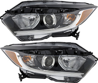 2019-2020 Honda HRV Headlights Driver Left and Passenger Right Side Halogen
