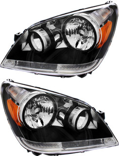 2005-2007 Honda Odyssey Headlights Driver Left and Passenger Right Side Halogen
