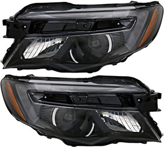 2016-2018 Honda Pilot EX/EX-L Headlights Driver Left and Passenger Right Side Halogen