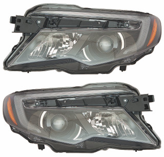 2016-2021 Honda Pilot Headlights Driver Left and Passenger Right Side Halogen