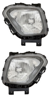 2020-2021 Kia Soul S/X Line/GT Line Headlights Driver Left and Passenger Right Side Halogen