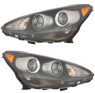 2017-2021 Kia Sportage Headlights Driver Left and Passenger Right Side Halogen KI2502199,KI2503199