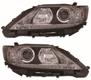 2014-2016 Lexus IS350 Headlights Driver Left and Passenger Right Side LED