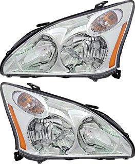 2004-2006 Lexus RX330 Headlights Driver Left and Passenger Right Side Halogen USA Built