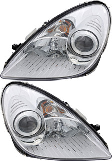 2005-2011 Mercedes Benz SLK Headlights Driver Left and Passenger Right Side Halogen