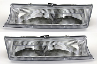 1995-1997 Mercury Mystique Headlights Driver Left and Passenger Right Side Halogen
