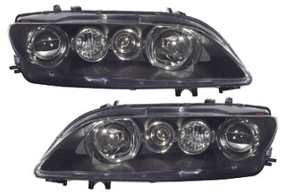 2006-2008 Mazda 6 Headlights Driver Left and Passenger Right Side HID/Xenon