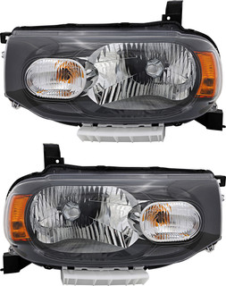 2009-2014 Nissan Cube Headlights Driver Left and Passenger Right Side Halogen