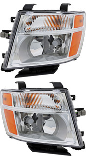2012-2018 Nissan NV3500 Headlights Driver Left and Passenger Right Side Halogen