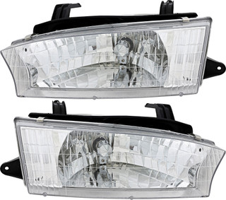 1997-1999 Subaru Legacy Headlights Driver Left and Passenger Right Side Halogen