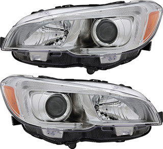 2015-2020 Subaru WRX Headlights Driver Left and Passenger Right Side Halogen