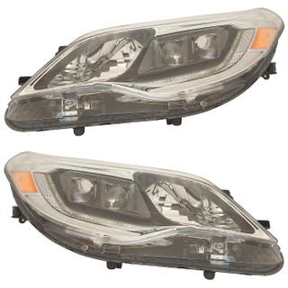 2013-2015 Toyota Avalon Headlights Driver Left and Passenger Right Side HID/Xenon