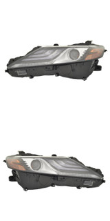 2021 Toyota Camry XSE Headlights Driver Left and Passenger Right Side Halogen
