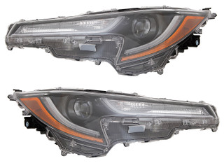 2020-2021 Toyota Corolla Sedan L/LE Headlights Driver Left and Passenger Right Side HID/Xenon USA Built